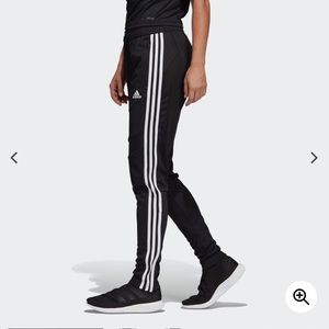 Black adidas joggers